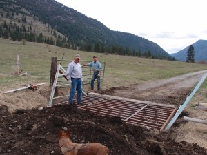 Darned near finished!