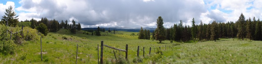 Is this beautiful country or what?  The northern side of this section is the U.S./Canadian border.  Spectacular.